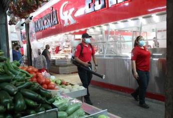 Protección Civil cae de sorpresa a mercados de Mazatlán