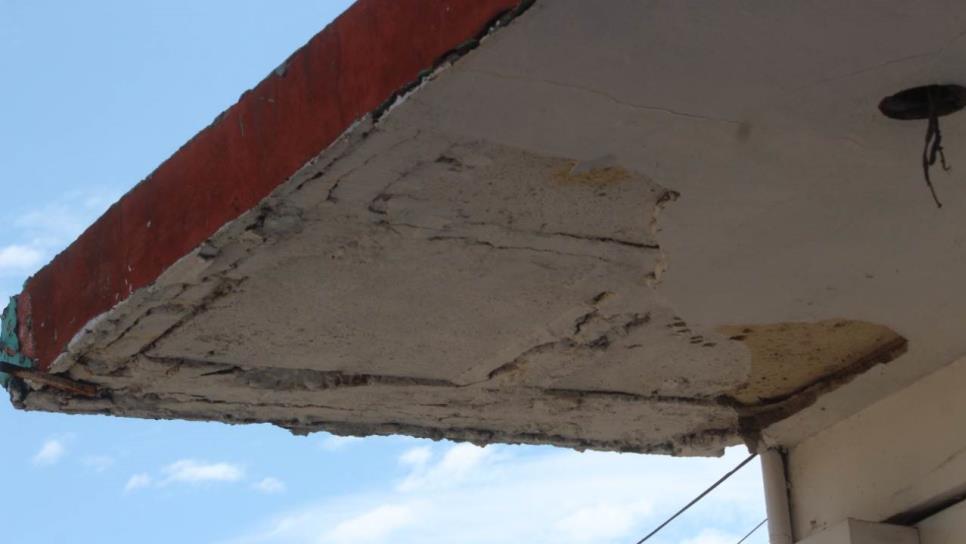 Edificios de Los Mochis, en riesgo de colapsos: Protección Civil