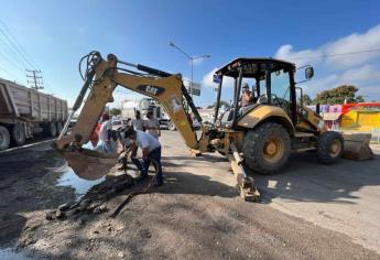 Atenderá Jumapam esta noche socavón de la Av. Colosio