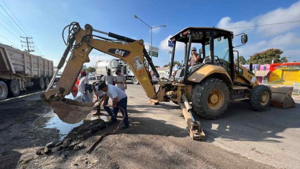 Atenderá Jumapam esta noche socavón de la Av. Colosio