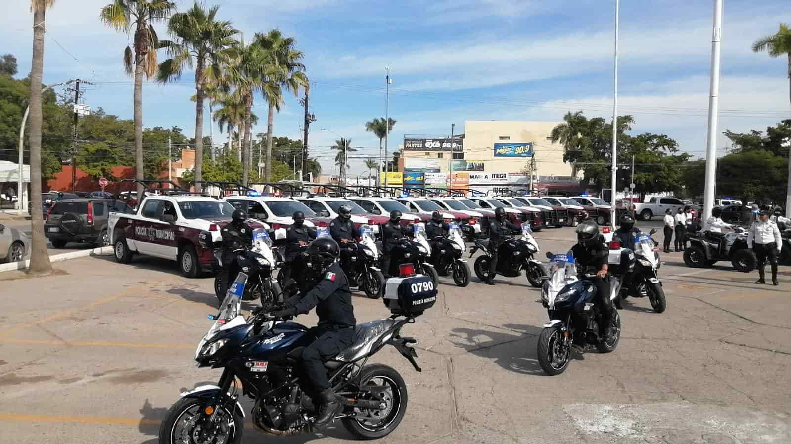 Dotarán de más vehículos a la Policía Municipal de Ahome