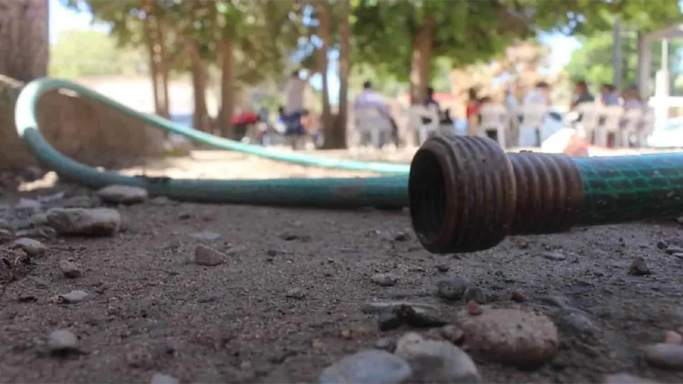 Anuncian suspensión del servicio de agua en 26 colonias de Guamúchil