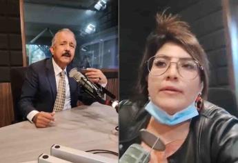 Irrumpe «La Tishor» en Luz Noticias y le reclama a Estrada Ferreiro