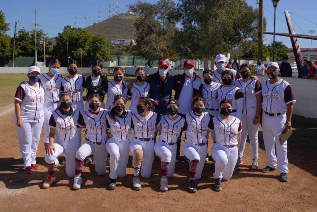 Ahome femenil consiguen su pase a la siguiente ronda en el beisbol