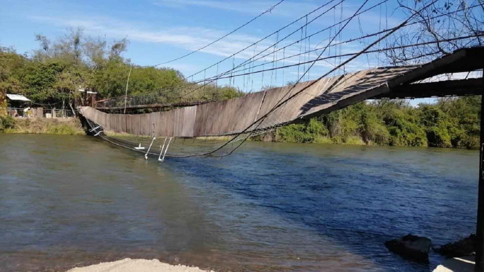 Avanza reparación del puente a El Venadario, en El Fuerte