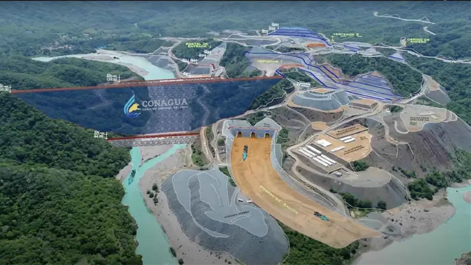 Maqueta del Proyecto. FOTO: Conagua