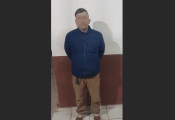 Detienen a sujeto acusado de violar a su hija, una niña, en El Fuerte