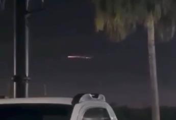 ¡No fue un meteorito! destellos en el cielo de Sinaloa fueron restos del Falcon 9 de SpaceX