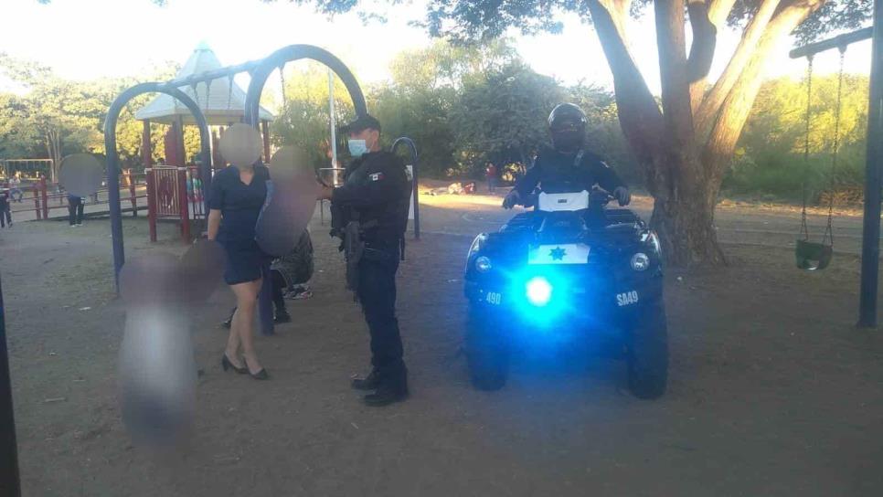 Niño de cuatro años se pierde en el parque Las Riberas; policías lo encuentran a salvo