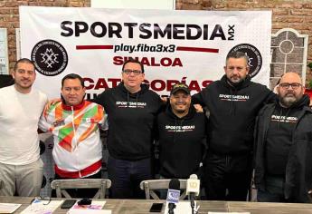 Presentan primer SportsmediaMx Play Fiba 3X3 Sinaloa