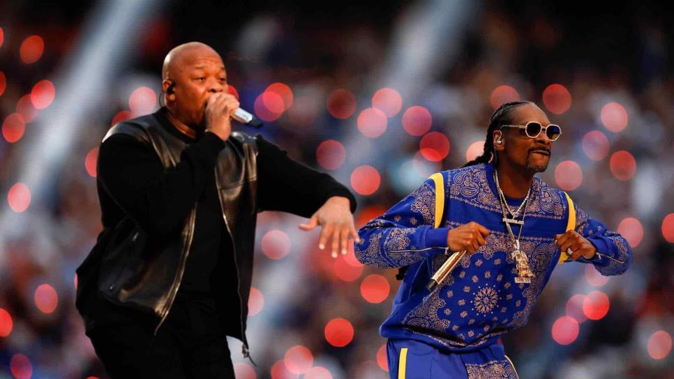 Dr. Dre y Snoop Dogg llevan el orgullo del rap al show del Super Bowl