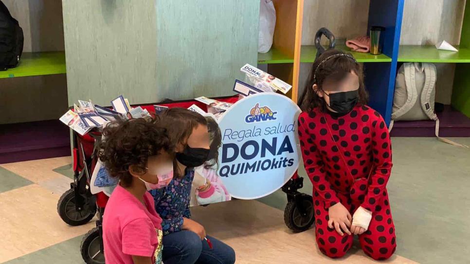 En apoyo a niñas y niños con cáncer, Ganac lanza campaña Quimiokits