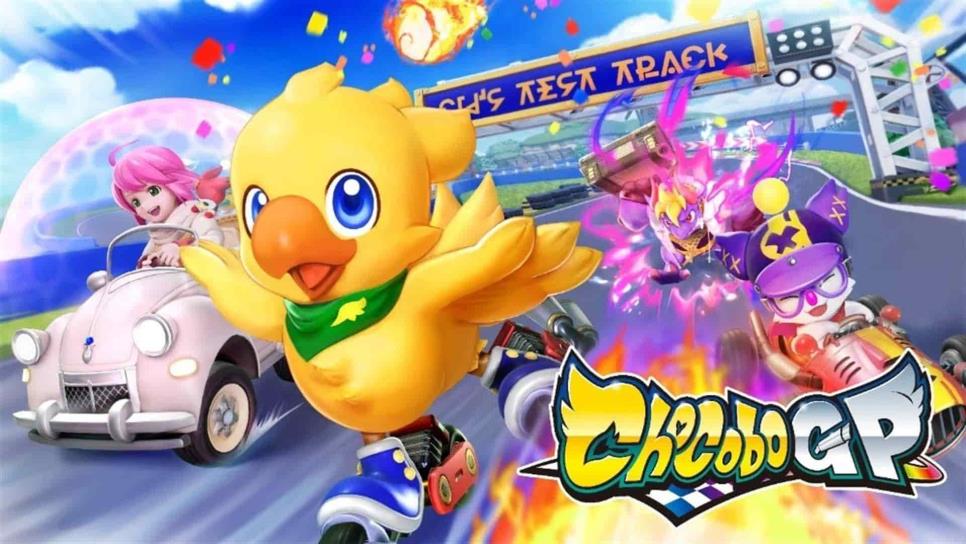 «Chocobo», el famoso pájaro amarillo de «Final Fantasy», se pasa al «karting»