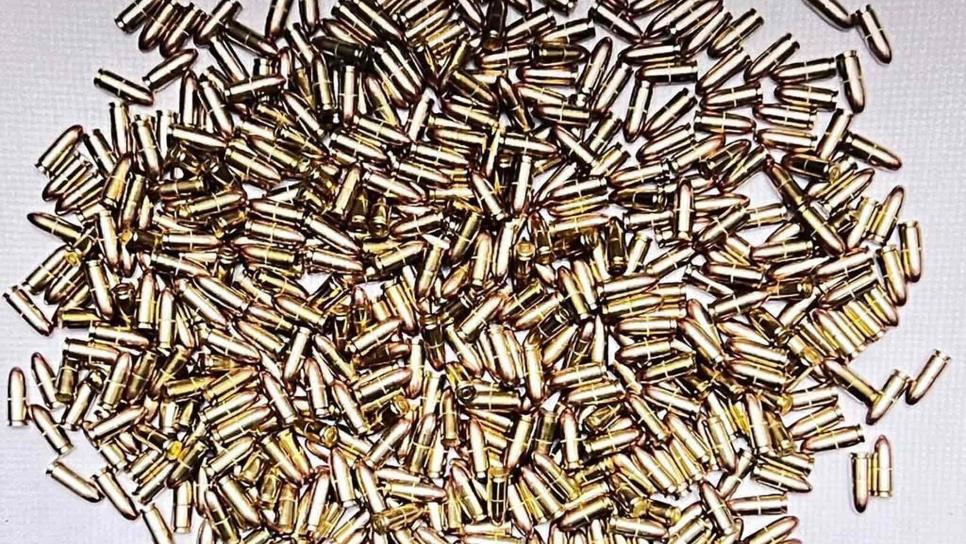 Asegura FGR miles de cartuchos de grueso calibre en Guasave
