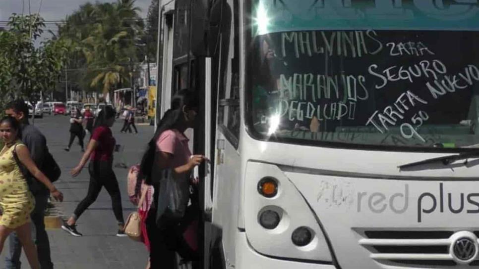 Esperan urbaneros de Los Mochis que incremento al pasaje se ajuste a sus necesidades