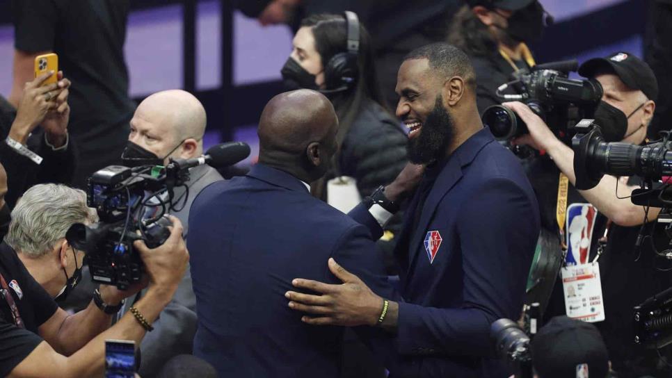 LeBron se reencuentra con Jordan en el All-Star: Siempre quise ser como él 