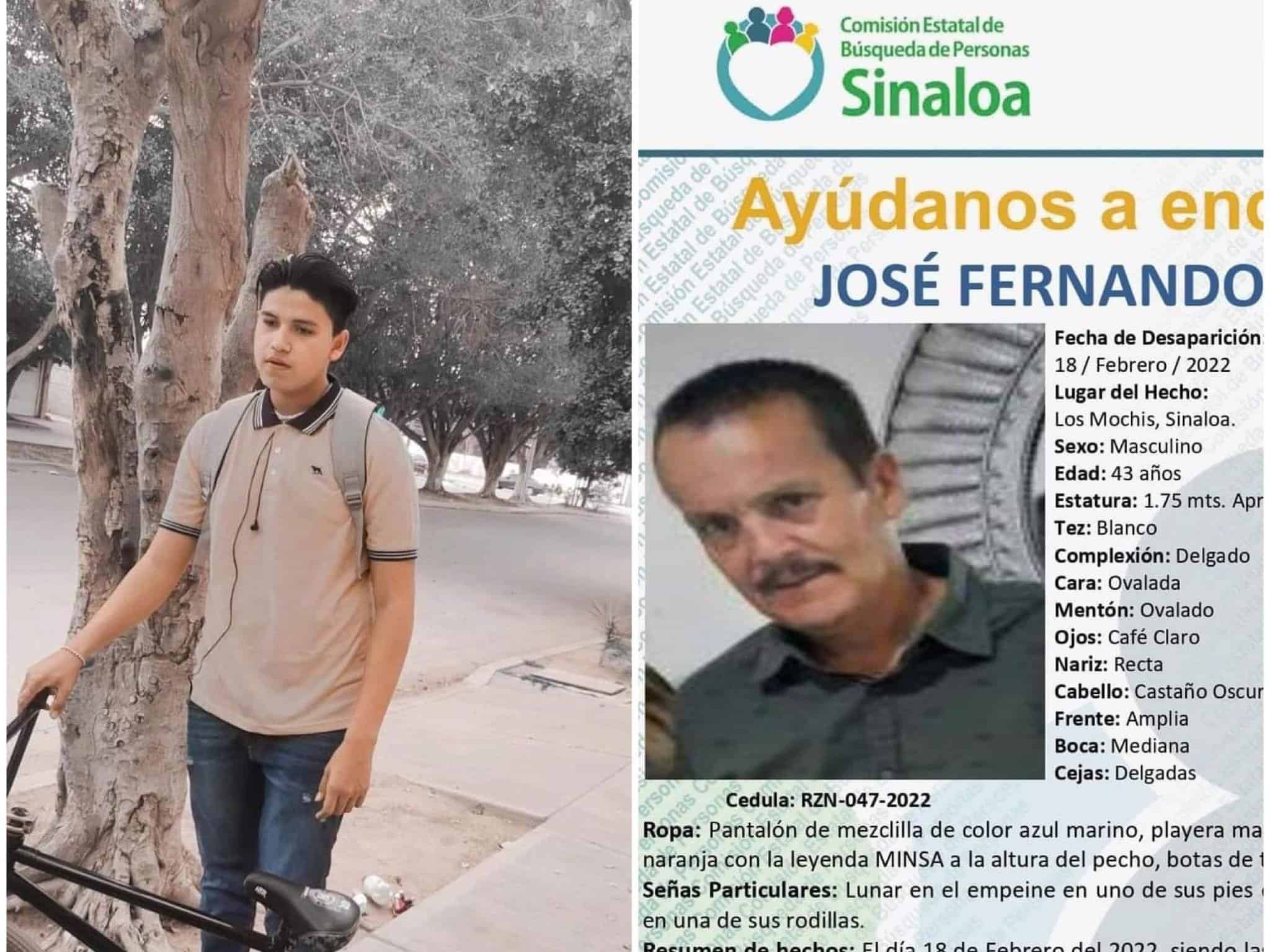 Desaparecen en Los Mochis un vecino de la San Francisco y un menor de 15  años | Luz Noticias