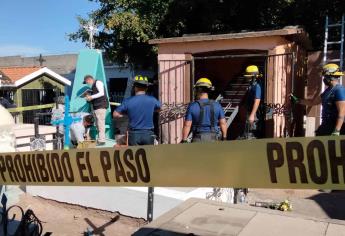 Muere al caer en fosa de la tumba de su hijo en panteón de Culiacán