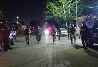 Enfrentamiento en el sector Villa bonita de Culiacán moviliza a militares