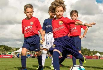 No te quedes fuera, habrá clínicas de futbol del Barcelona, en Los Mochis