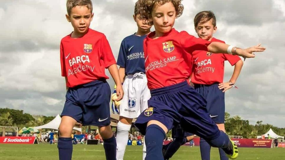 No te quedes fuera, habrá clínicas de futbol del Barcelona, en Los Mochis