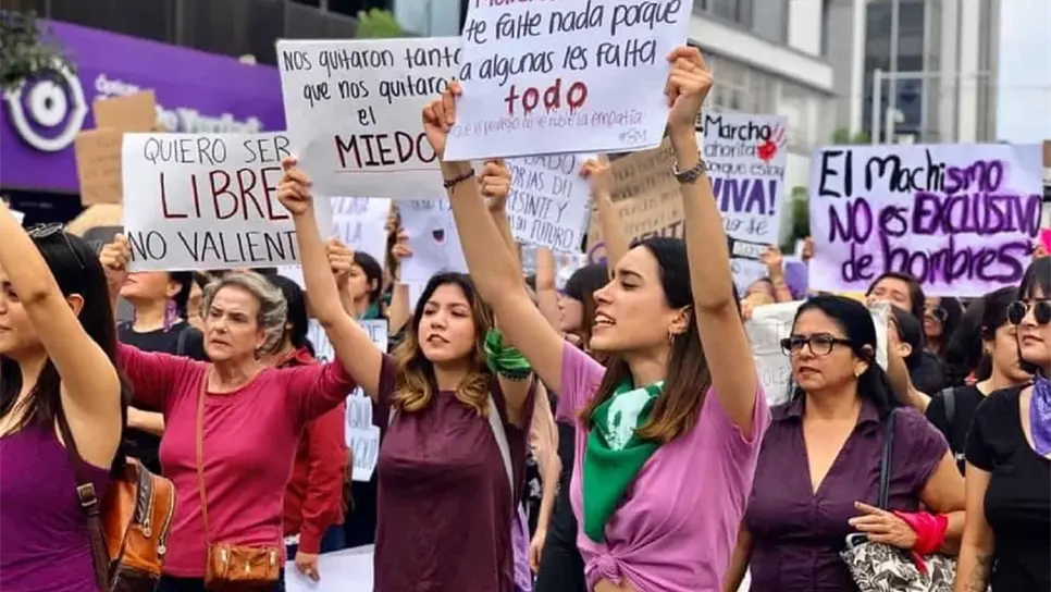 Mujeres listas para marchar «por las que ya no están» este 8M