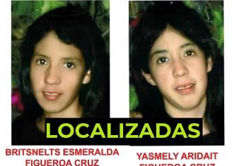Localizan a dos menores de 12 y 13 años de Los Mochis, tenían 7 meses desaparecidas