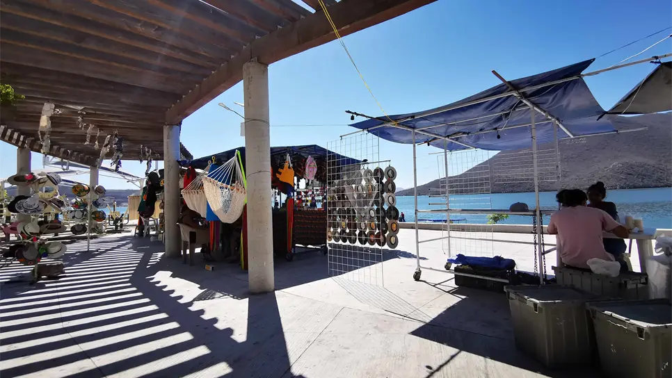 Malecón de Topolobampo. FOTO: Danira Rodríguez.