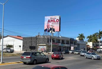 INE ordena retirar propaganda a favor de AMLO en 30 estados, entre ellos Sinaloa