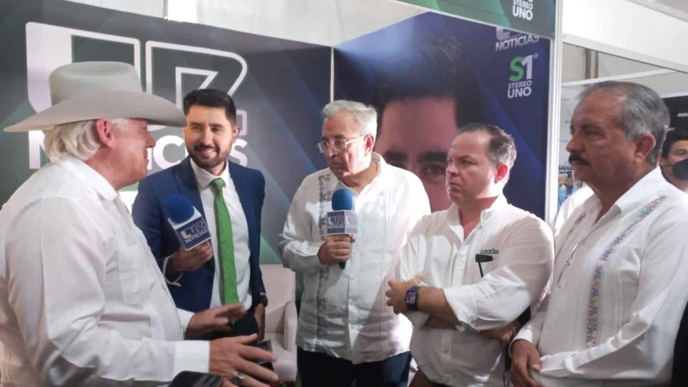 Víctor Villalobos inaugurará la Expo Agro; Rocha Moya ya alistó sus peticiones