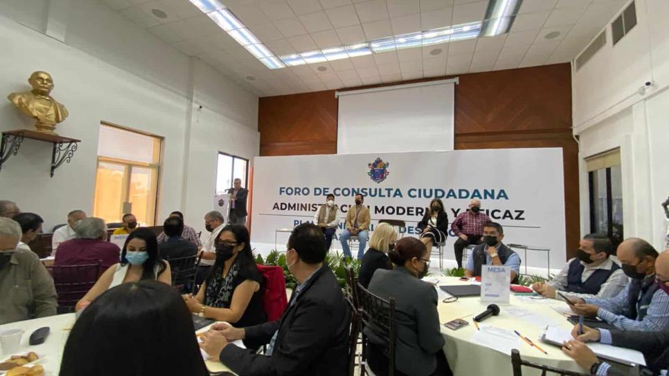 Realizan en Mazatlán cuarto Foro de Consulta Ciudadana «Administración Moderna y Eficaz»