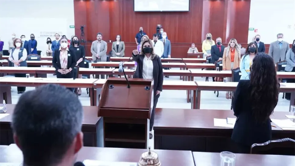 La titular de la ASE en una de sus comparecencias ante el Congreso del Estado. FOTO: Luz Noticias | Archivo.