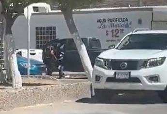 Captan cuando grupo armado «levanta» a un sujeto frente a sus 2 hijos, en Sonora