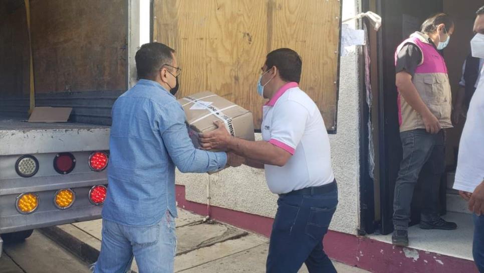 Llegan a Sinaloa más de 2 millones de papeletas para Consulta de Revocación de Mandato