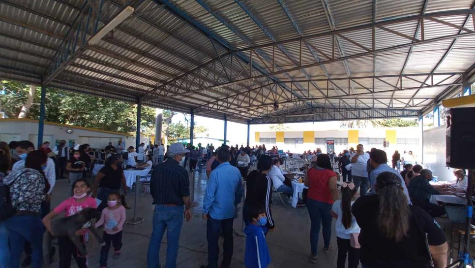 Feria Bienestar llega a Goros Pueblo, una de las comunidades más marginadas en Ahome