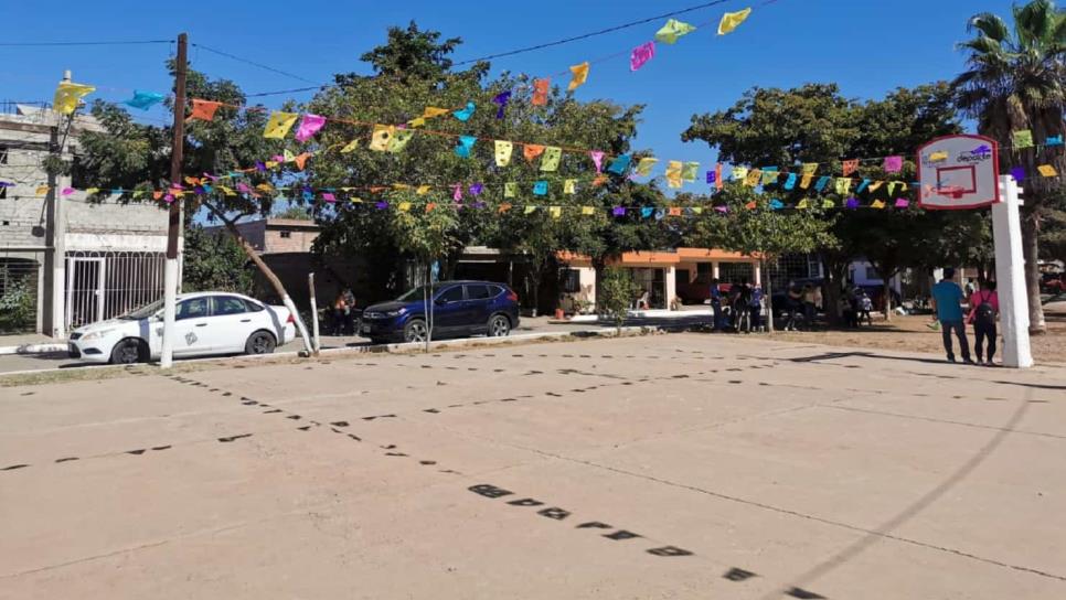 Vecinos de la colonia Benito Juárez piden rehabilitación de cancha deportiva