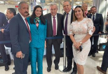 Acude el alcalde Gerardo Vargas a la inauguración del Aeropuerto Internacional Felipe Ángeles