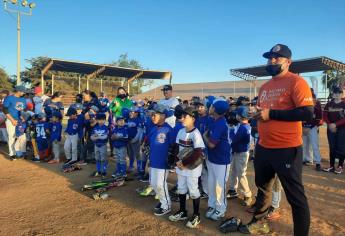 ¡Se canta el Play ball en Navolato! JJ Pacho y «Chicote» Ayala brindan Clínicas de Beisbol