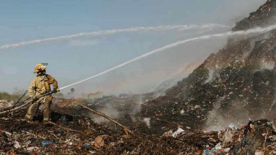 Se incendia el basurón municipal de Guasave, se presume que fue provocado