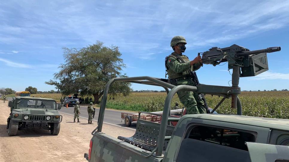 Tras balacera de Olas Altas, despliegan operativo militar y retenes en Ahome