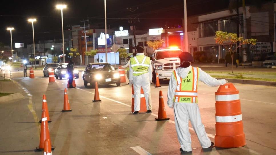 Sancionan a 27 conductores en el alcoholímetro de Mazatlán