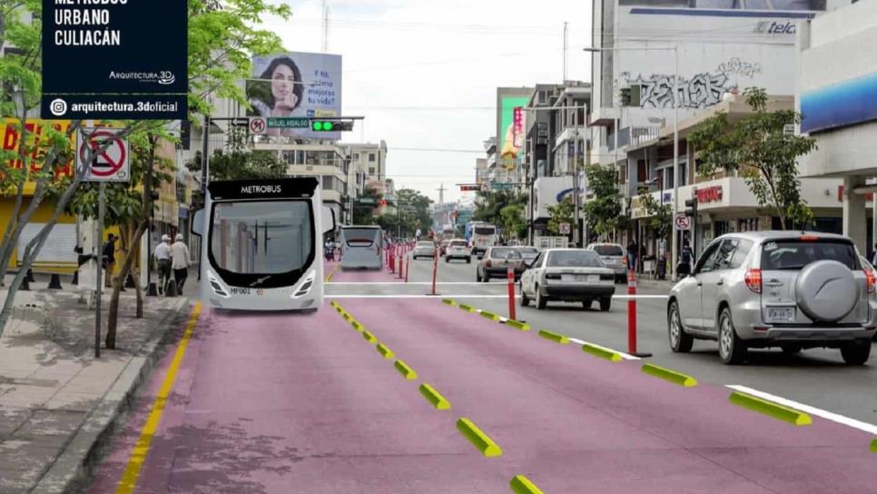 Alcalde no descarta el proyecto del metrobús para Culiacán