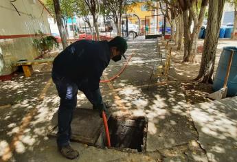 Atiende JAPAMA queja de drenaje en Cristóbal Colón; ISIFE hará tubería nueva