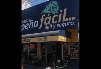Asaltante se lleva más de $90 mil en mercancía de casa de empeño en Culiacán