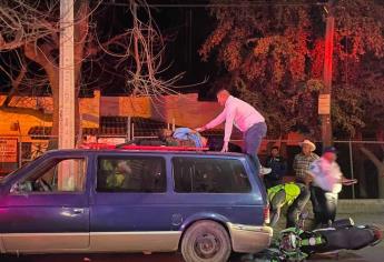 Cuatro jóvenes lesionados en accidentes en la Villa de Ahome y El Maviri