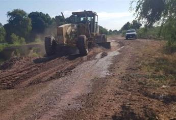 Casi listos los caminos a destinos recreativos de Ahome