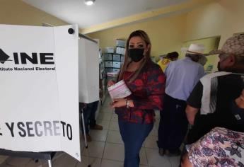 Alcaldesa de El Rosario garantiza seguridad en el municipio durante Consulta Ciudadana