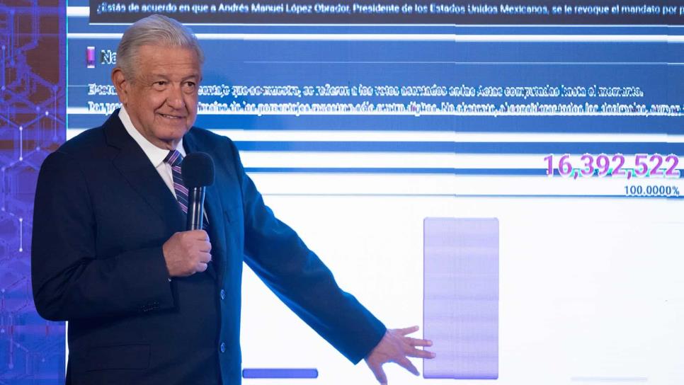 López Obrador presume su «éxito» en una consulta con múltiples lecturas