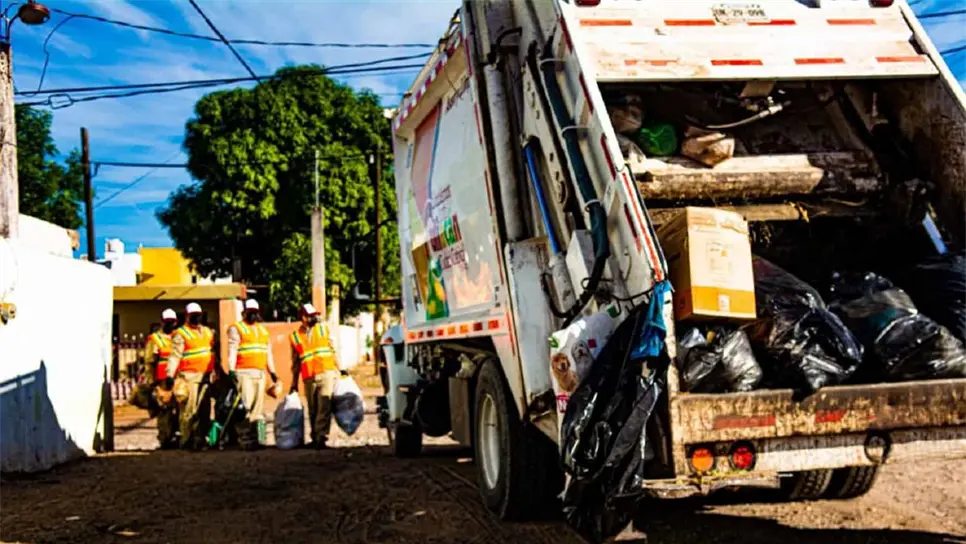 Culiacán no suspenderá servicio de recolección de basura en Semana Santa