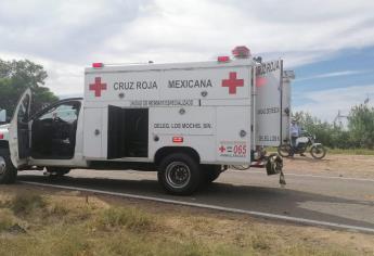 Hombre queda prensado tras accidente en Ahome